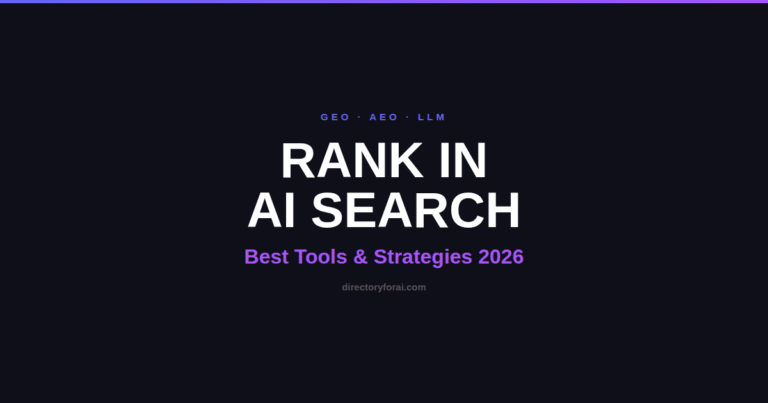 Best Tools to Rank in AI Search Results