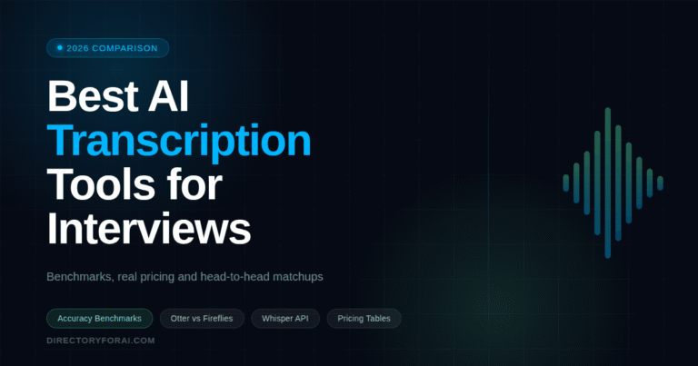 Best AI Transcription Tools for Interviews