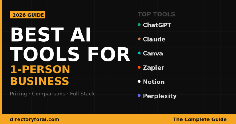 Best AI Tools for a One-Person Business 