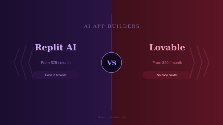 Replit AI vs Lovable