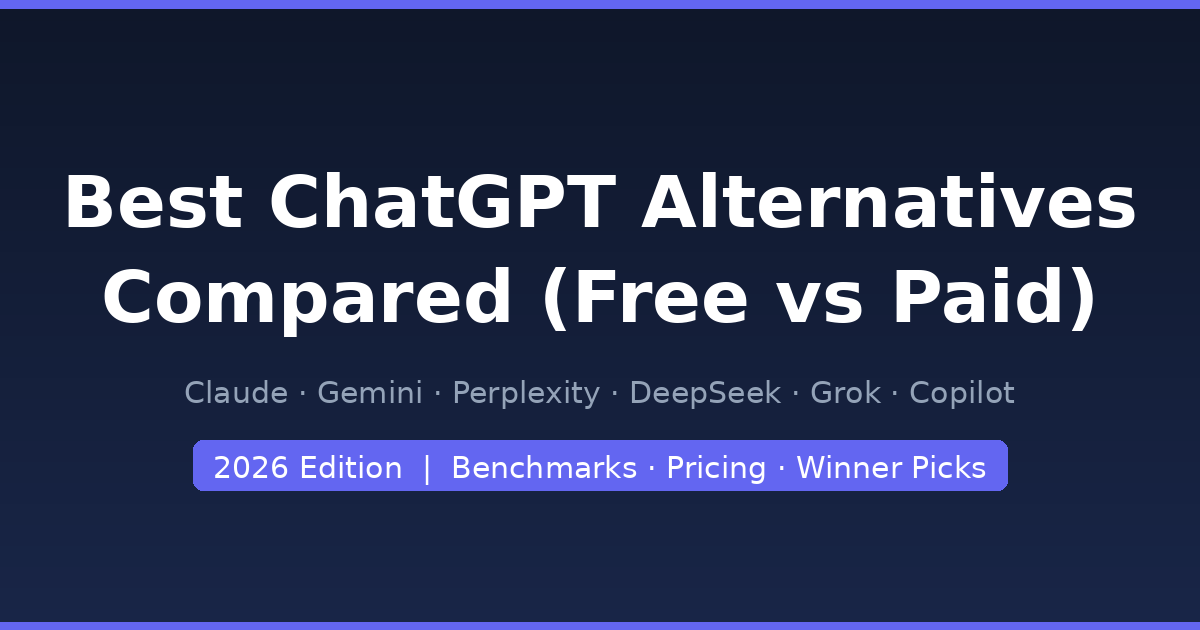 Best ChatGPT Alternatives