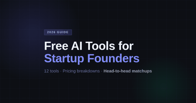 Free AI Tools for Startup Founders