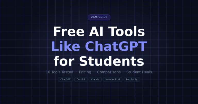 Free AI Tools Like ChatGPT for Students