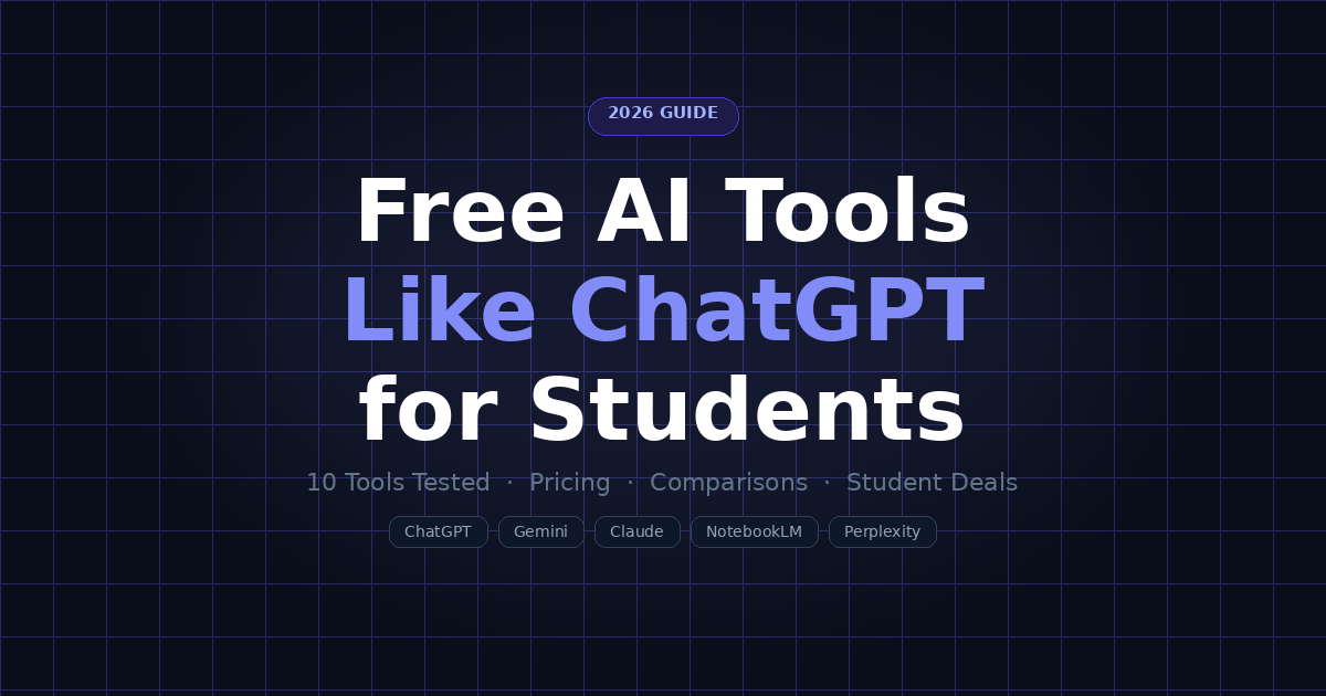 Free AI Tools Like ChatGPT for Students