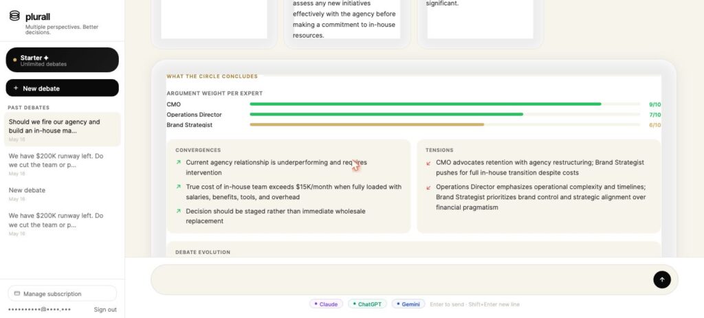 Plurall -- Screenshot 1